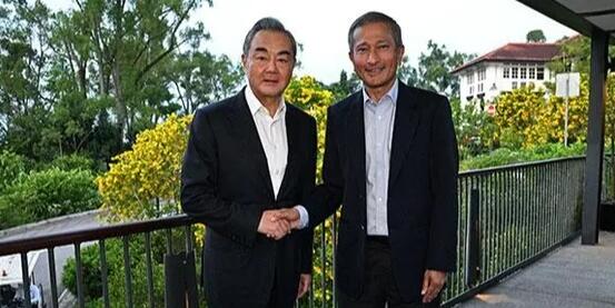 新加坡外长因未打领带向王毅道歉